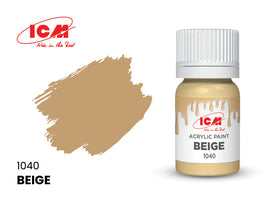 ICM Acrylic Paint Beige (12 ml) 1040