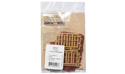 HO DPM One-Story Victorian Window 30147