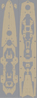 1/350 Pontos Model DKM Prinz Eugen Wooden Deck Set for R 35017WD1