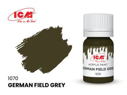 ICM Acrylic Paint German Field Grey (12ml) 1070