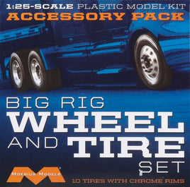 1/25 Moebius Semi Wheels/Tires (10 Pack) 1010