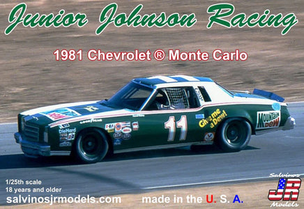 1/25 Salvino Junior Johnson Racing 1981 Chevrolet Monte Carlo 24569