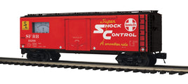 O MTH Santa Fe Premier 40’ Steel Sided Power Meter Car 20-94749