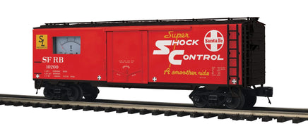 O MTH Santa Fe Premier 40’ Steel Sided Power Meter Car 20-94749