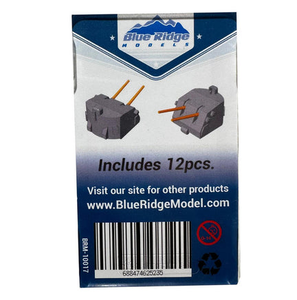 1/700 Blue Ridge Models - 5/38 Caliber Gun - Dual (x12) - Resin 10017