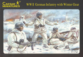 1/72 Pegasus WWII German Infantry in Winter Gear C005