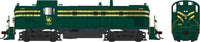 HO Bowser ALCo RS-3 Jersey Central Green Stripe Cab #1550 w/Sound - 25418 - MPM Hobbies
