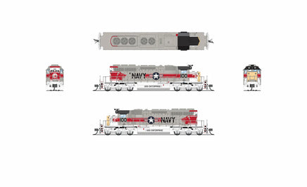 N Broadway Ltd EMD SD40-2 US Navy Fantasy Scheme No-Sound/DCC-Ready 9494