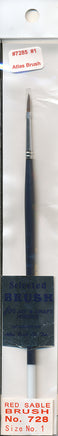 Atlas Brush #1 Fine Red Sable Brush 7285