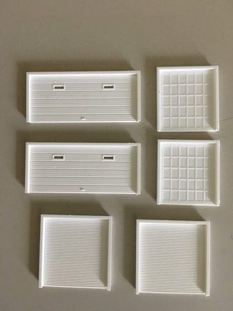 HO Rix Products Assorted Freight Doors 541-1202