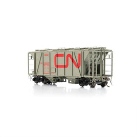 HO Rapido Enterprise Covered Hopper: CN - Red Noodle: Single Car #1 149009A