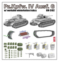 1/35 Ryefield Models Pz.Kpfw. IV Ausf. G w/Workable Winterketten Tracks 5102
