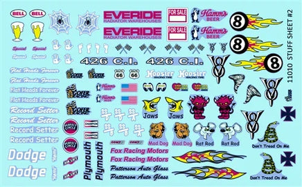 1/24-1/25 Gofer Stuff Sheet #2 Decal Sheet 11010