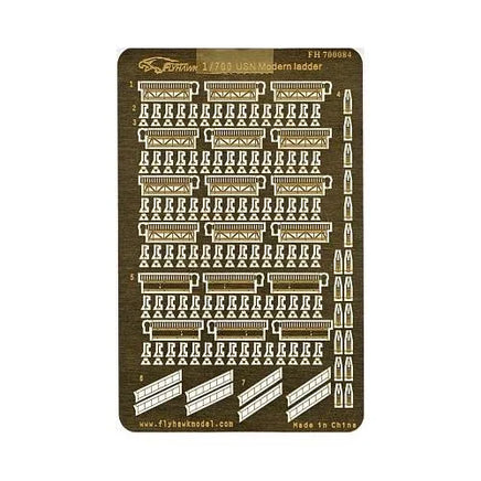 Model ladder kit on a white background