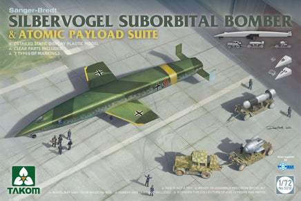 1/72 Takom Sänger-Bredt Silbervogel Suborbital Bomber & Atomic Payload Suite 5018