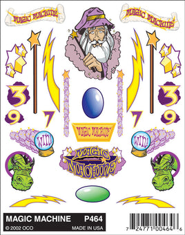 PineCar Magic Machine Decal 464
