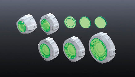 Bandai Builders Parts HD-18 MS Sight Lens 01 Green 2206716