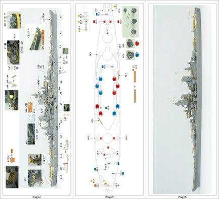1/700 Vee Hobby USS New Jersey BB-62 1945 (Standard Edition) 7002S