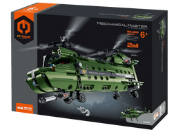 Mechanical Master Military Helicopter 2in1 (393 pcs) 6809