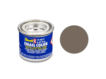 Revell Email Color Enamel Paint 14ml - Matte "Earth Brown" (RAL 7006) 32187