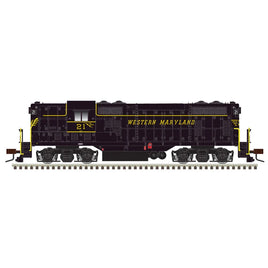 HO Atlas GP7 Gold Western Maryland 23 (Black/Yellow) 10003962