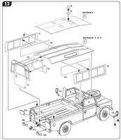 1/35 Italeri Land Rover Series III 109 "Guardia Civil" 6542