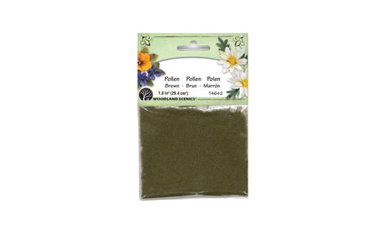 Woodland Paper Flower Pollen - Brown T4642