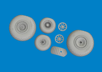 1/48 Eduard B-24D Wheels Brassin 6481113