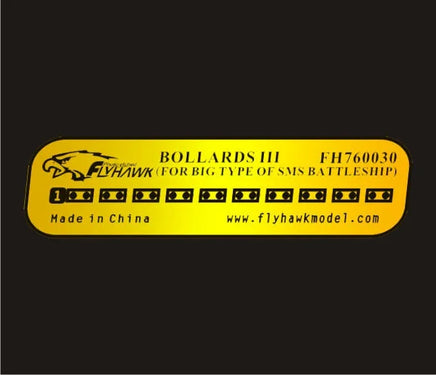 1/700 Flyhawk SMS Big Battleship Bollards (x8) 760030