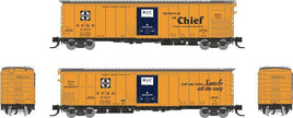 N Rapido Santa Fe RR-56 Mechanical Reefer: Chief Slogan: 4-Pack 561004