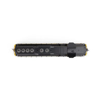 HO Rapido EMD SD7 (DC/Silent): Rio Grande - Bumble Bee: #5300 - 50205