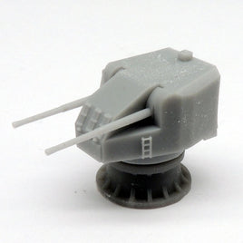 1/350 Black Cat Models Scale Twin 4.7In Qfsa Mk.Xi Gun on Mk.Xx Mounting (X2) AC350078