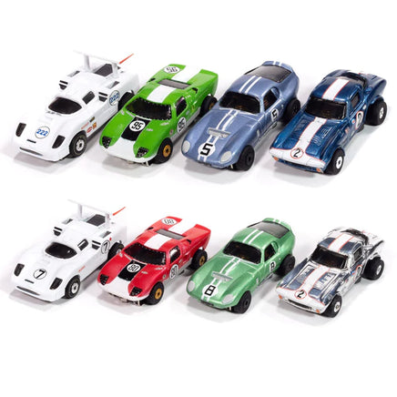 HO Auto World Thunderjet 2025 Release 1 GT Icons (8pack) SC415