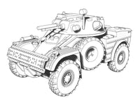 1/72 ACE Model AML-60 Mortar Carrier (4x4) 72455