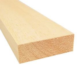 Bud Nosen Balsa Block 1" x 3" x 12" (1/pkg) 1733
