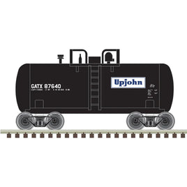 N Atlas Trainman Beer Can Tank Car Upjohn (GATX) #87644 - 50006886 - MPM Hobbies