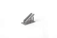 1/72 Eduard P-51B/C exhausts stacks w/fairing PRINT for ARMA HOBBY 672280