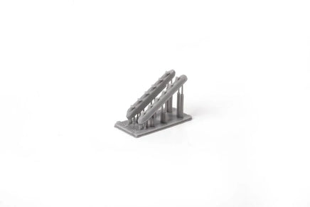 1/72 Eduard P-51B/C exhausts stacks w/fairing PRINT for ARMA HOBBY 672280