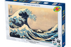 Puzzle box featuring 'The Great Wave off Kanagawa' by Katsushika Hokusai