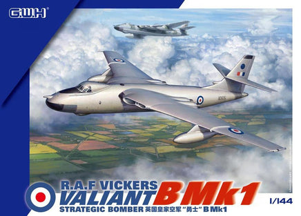 1/144 Great Wall RAF Vickers Valiant B Mk 1 Plastic Model Kit L1010