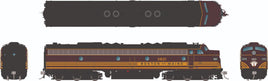 HO Rapido EMD E8A (DC/DCC/Sound): B&M - Maroon Scheme: #3821 - 28576