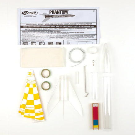 Estes Rockets Phantom Display Model Rocket Kit 001207