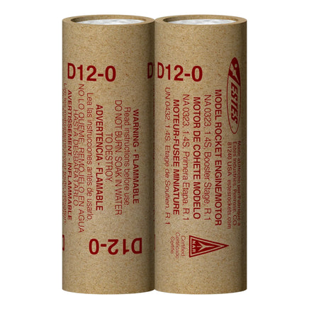 Estes Rockets D12-0 Engines 010049