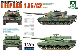 1/35 Takom Main Battle Tank Leopard 1 A5/C2 2004
