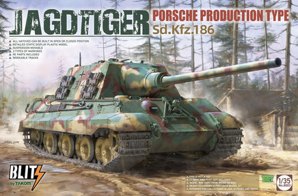 1/35 Takom Jagdtiger Sd.Kfz. 186 Porsche Production Type (Blitz) 8003