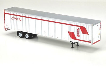 HO Bowser 53' Plate Wall Highway Trailer Crete Road #10126 - 43286