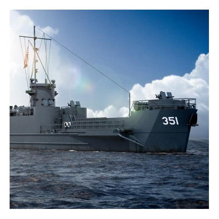 1/350 Black Cat Models Landing Craft Infantry Large LCI(L) Type 351 350011a