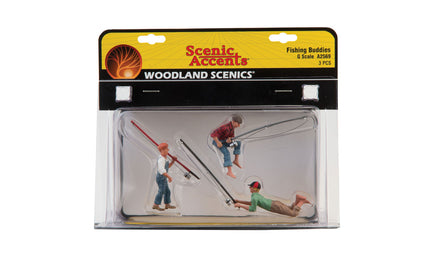 G Woodland Scenic Accents Fishing Buddies A2569