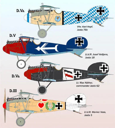 1/48 Lifelike Decals Albatros D.III/V p-2 48-040