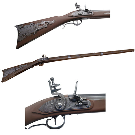 1/1 Atlantis Models Frontiersman Kentucky Long Rifle P195